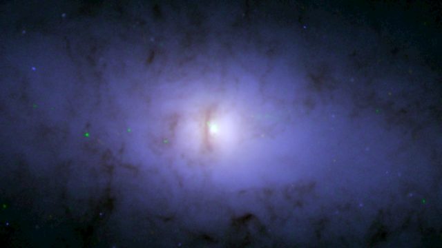 NASA Finds Black Hole Rotating at Unexpected Angle in NGC 5084 Galaxy