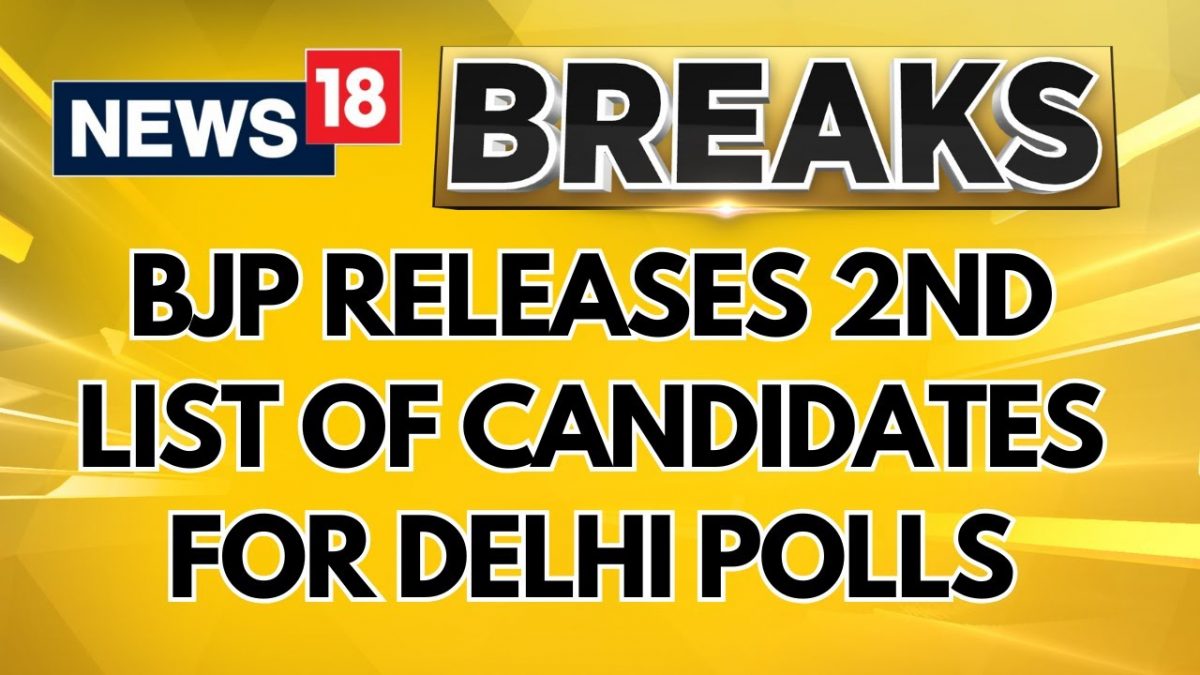 BJP releases 2nd list of candidates for #DelhiAssemblyElection2025