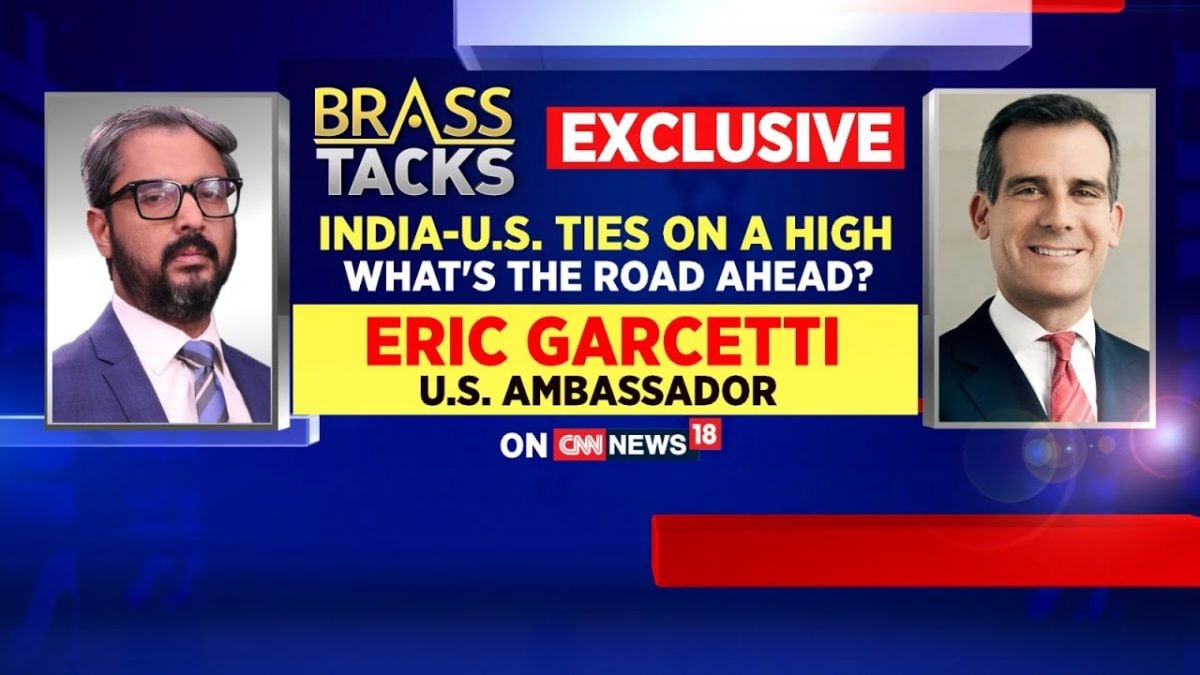 Eric Garcetti Bids Farewell: Legacy Of Strengthening India-US Ties | English News | News18