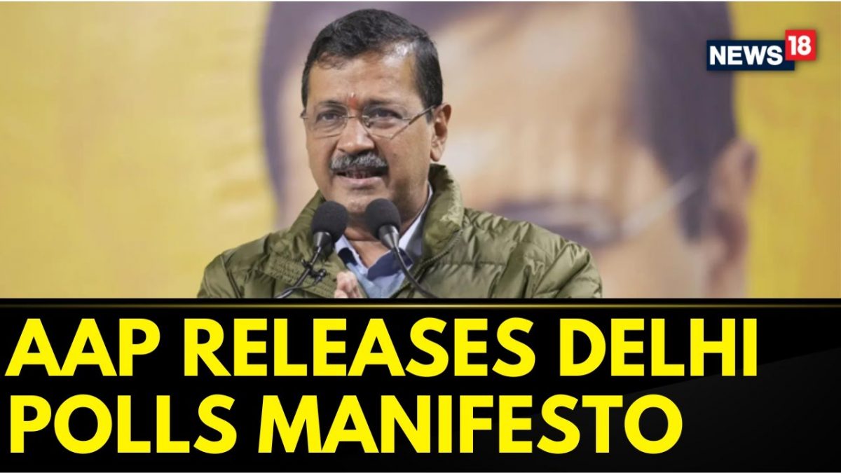 AAP National Convenor Arvind Kejriwal Announces His Party’s Poll Guarantees For Delhi Elections 2025