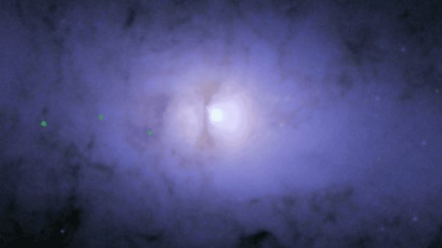 NASA’s Hubble and Chandra Telescopes Spot Strange Tilted Black Hole