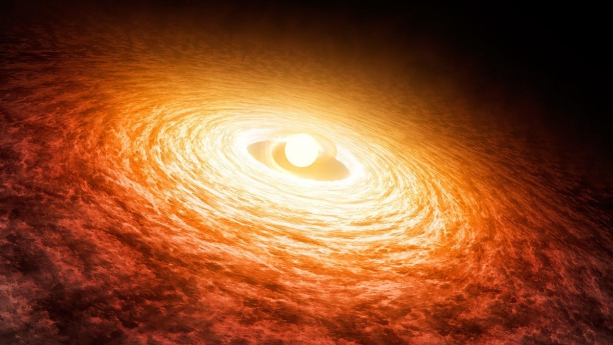 Hubble Telescope Finds Unexpectedly Hot Accretion Disk in FU Orionis