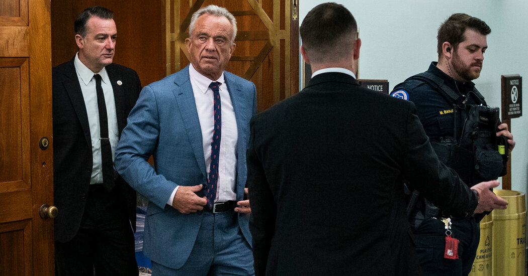 RFK Jr., Trump’s Pick for Health Secretary, Faces First Senate Confirmation Hearing