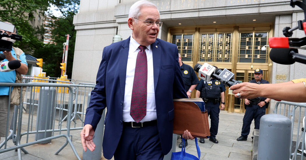 Menendez to Be Sentenced on Federal Corruption Charges