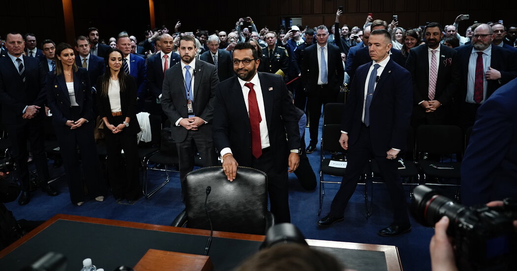 Kash Patel, Trump’s FBI Pick, Works to Persuade Senators in Confirmation Hearing