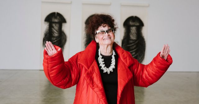 Judith Bernstein at 82 Comes Back Swinging