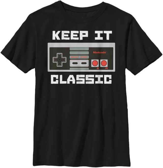 Nintendo Boy’s Kepp It Classic T-Shirt