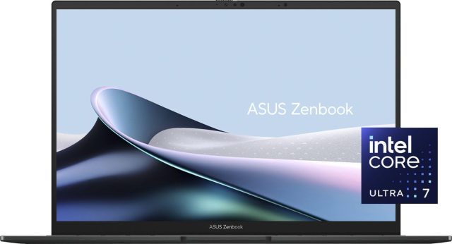 ASUS Zenbook 14 OLED 2024 Business Laptop 14″ WUXGA Touchscreen 16-Core Intel Ultra 7155H 16GB LPDDR5 1TB SSD Intel ARC Graphics Thunderbolt 4 Wi-Fi 6E Backlit Keyboard Win11 Home w/ONT 32GB USB