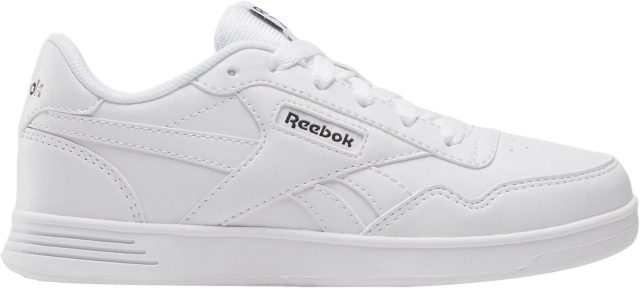 Reebok Boys’ Court Advance Elastic Lace and Top Strap Sneaker