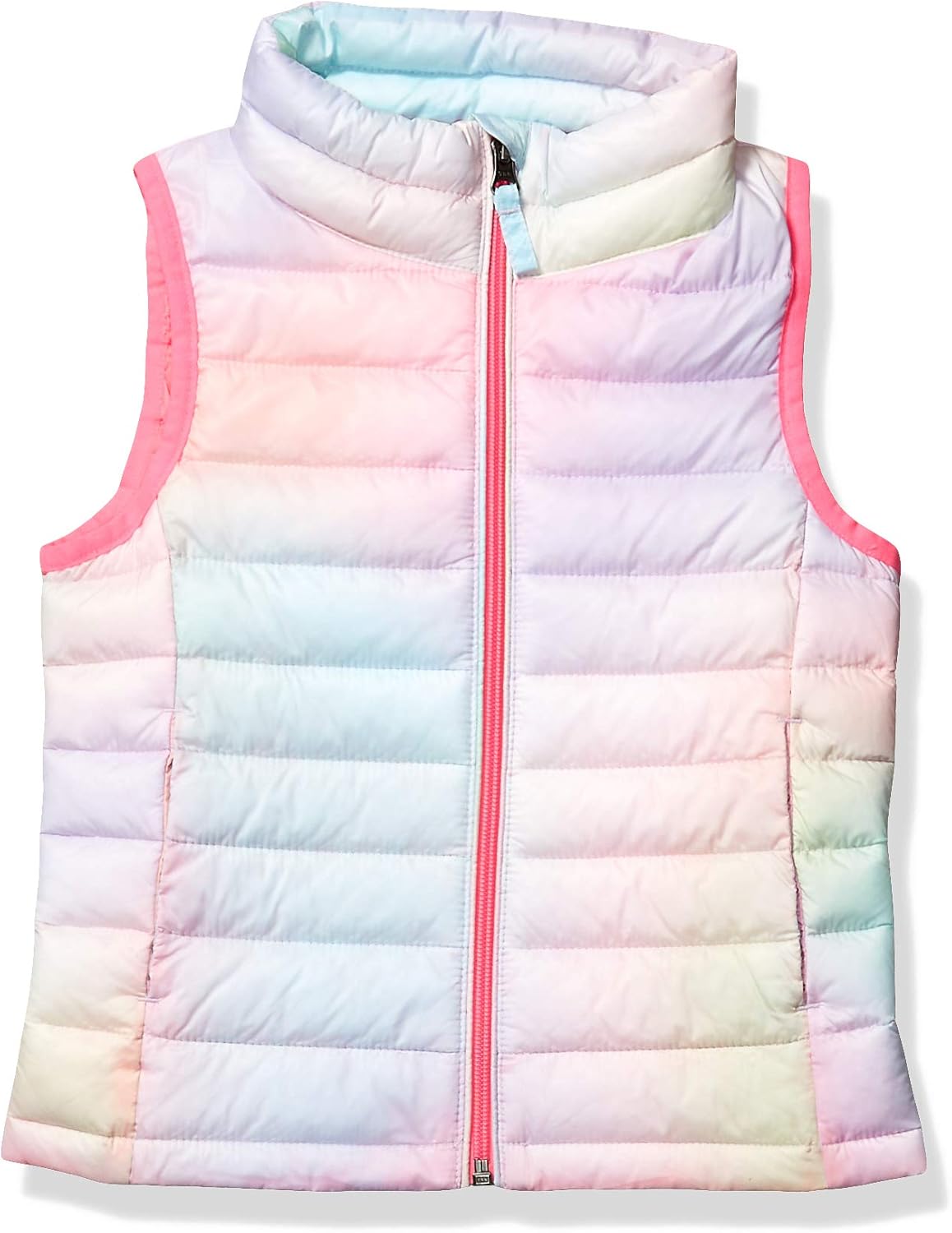 Amazon Essentials Girls and Toddlers’ Lightweight Water-Resistant Packable Puffer Vest