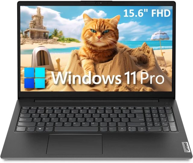 Lenovo V15 15.6″ FHD Business Laptop Computer, Intel Dual-Core Processor, 16GB DDR4 RAM, 256GB PCIe SSD, AC WiFi, Bluetooth 5.1, RJ-45, Type-C, HDMI, Numeric Keypad, Windows 11 Pro, Befec-Toy