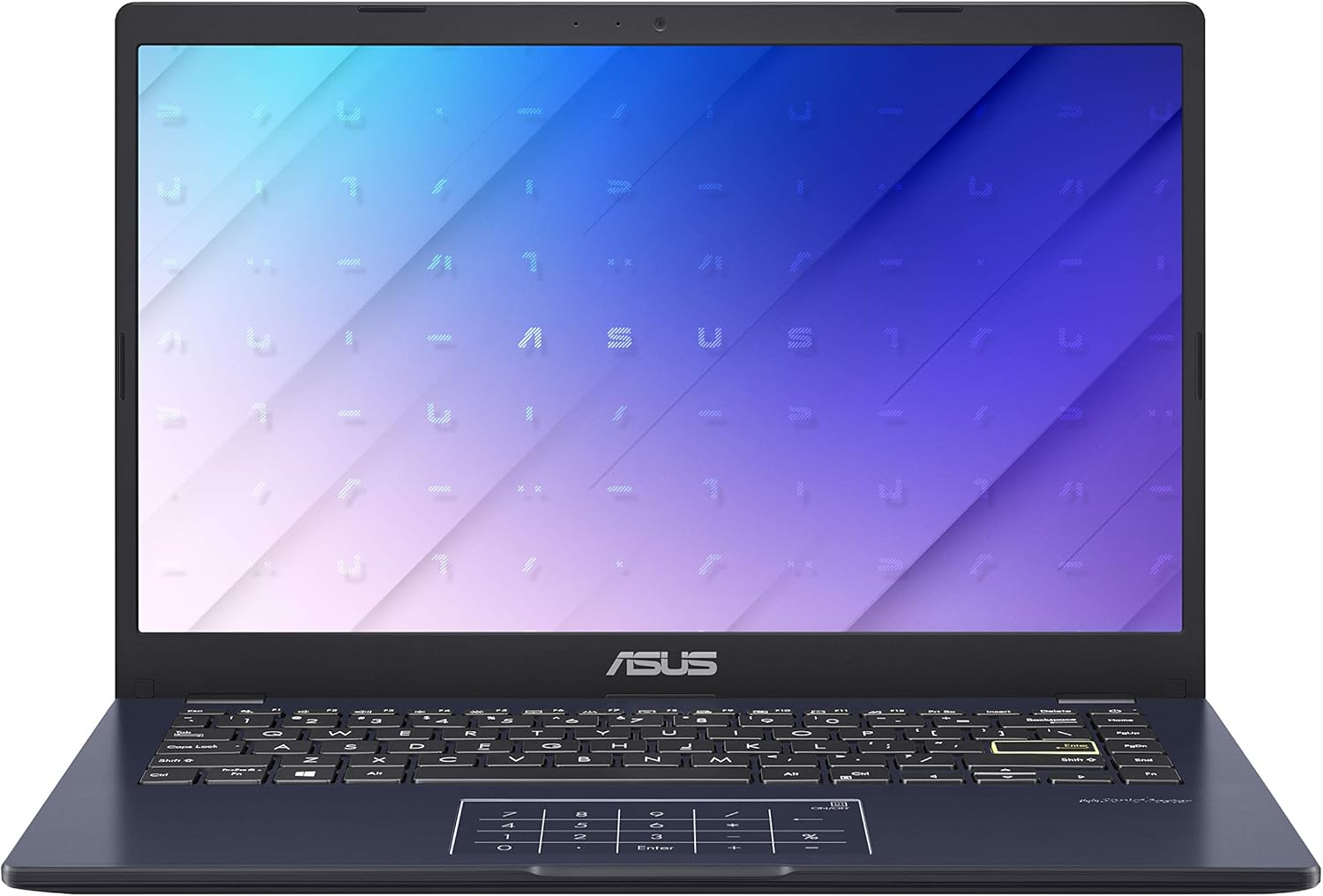 ASUS L410 MA-DB02 Ultra Thin Laptop, 14” FHD Display, Intel Celeron N4020 Processor, 4GB RAM, 64GB Storage, NumberPad, Windows 10 Home in S Mode, Star Black