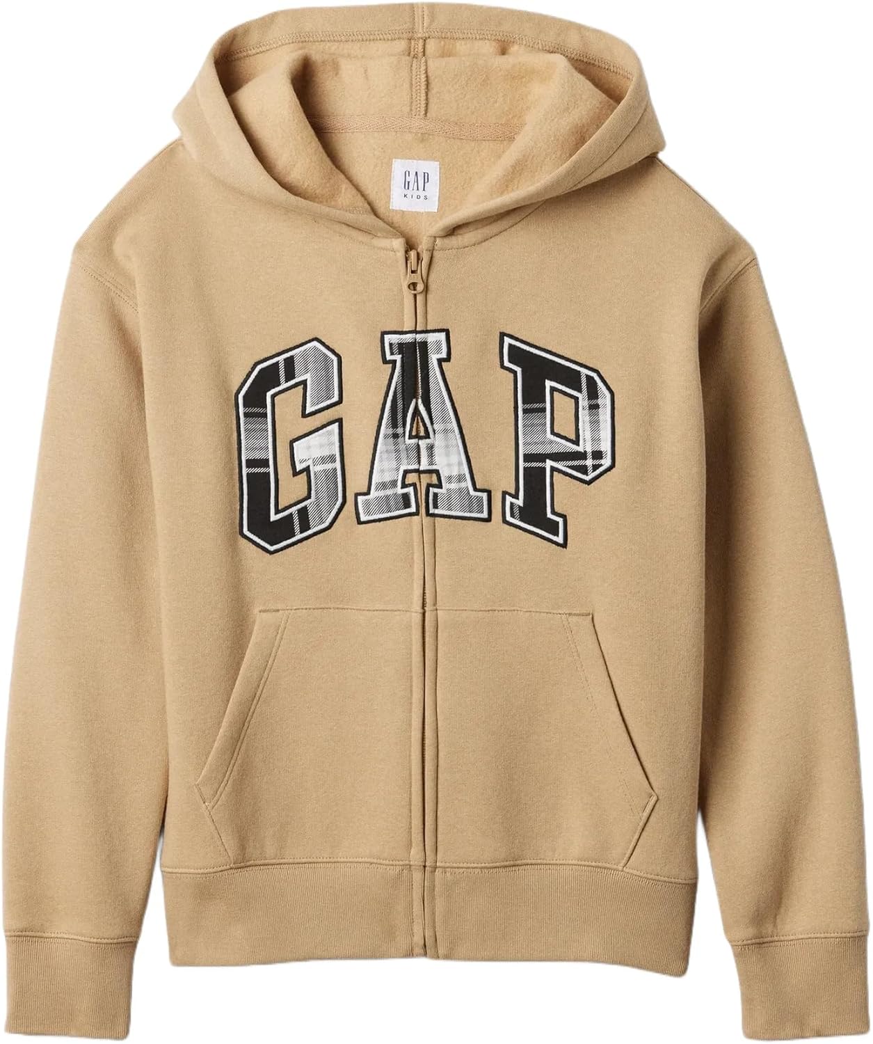 GAP Boys’ Logo Hoodie Hooded Full Zip Sweatshirt