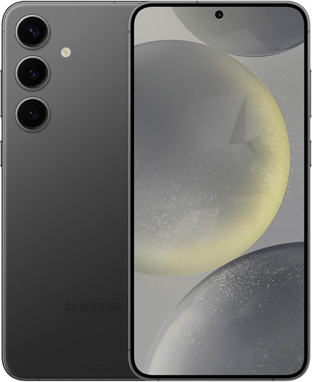 Samsung Galaxy S24+ Plus Cell Phone, 256GB AI Smartphone, Unlocked Android, 50MP Camera, Fast Processor, Long Battery Life, AMOLED Display, US Version, 2024, Onyx Black