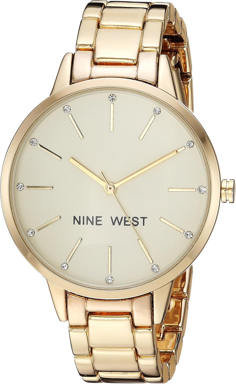 Nine West Women’s Floral Dial Bracelet Watch