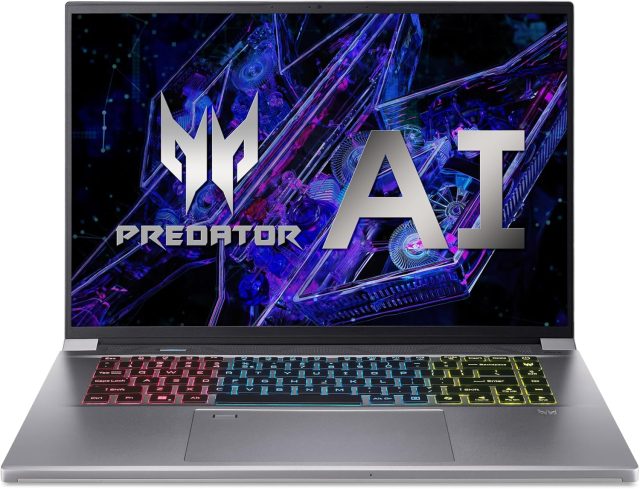 Acer Predator Triton Neo 16 Gaming Creator Laptop | 16″ WQXGA 240Hz Calman Verified | AI-Powered | Intel Core Ultra 7 Processor 155H | NVIDIA GeForce RTX 4060 | 16GB LPDDR5X | 1TB SSD | PTN16-51-71DY