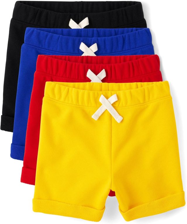 The Children’s Place Baby Toddler Boys French Terry Fashion Shorts