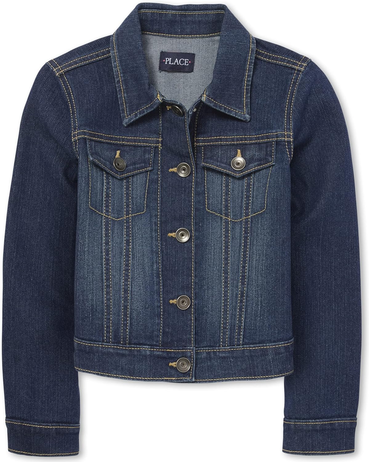 The Children’s Place Girls’ Basic Denim Jacket