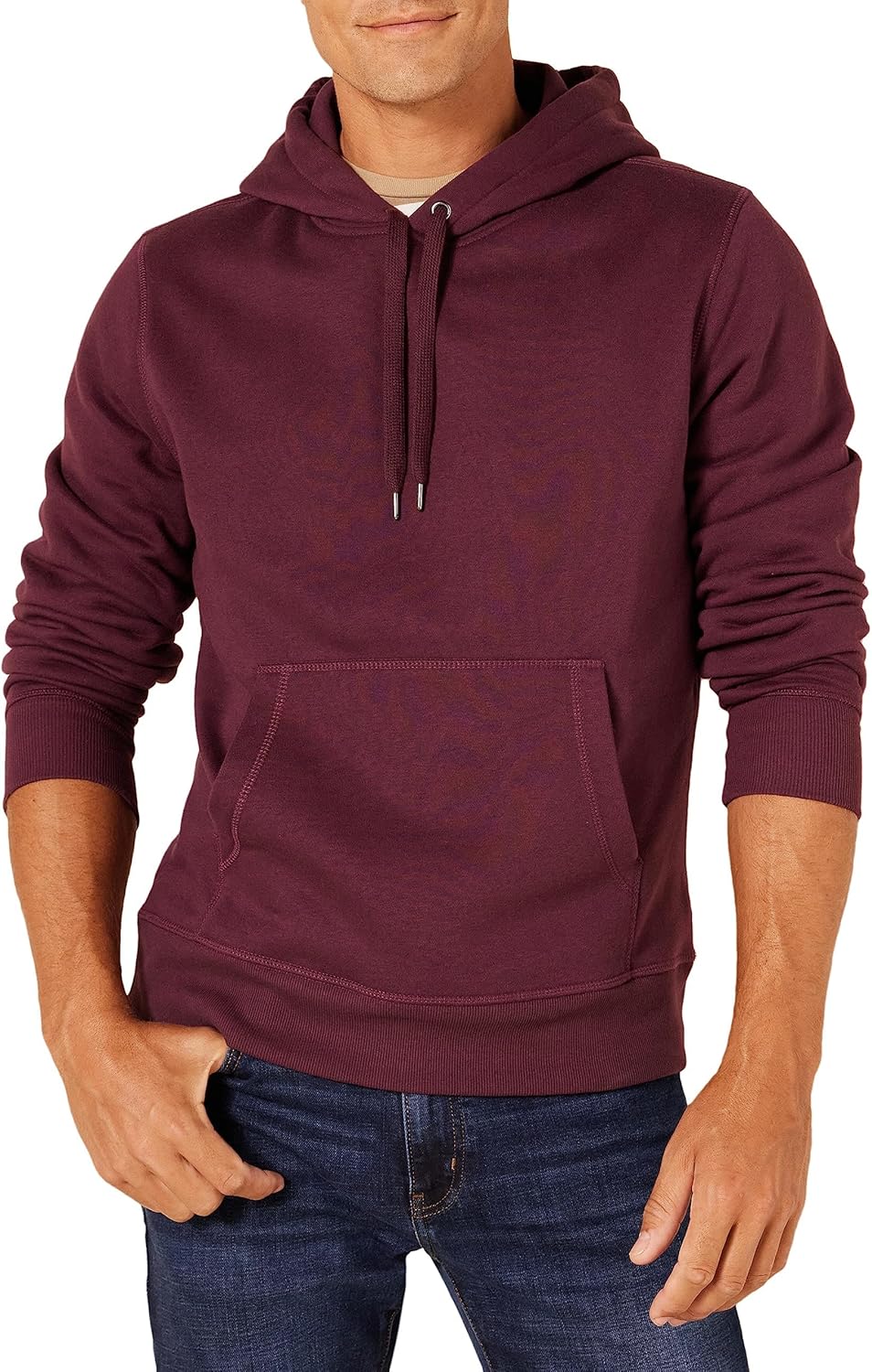 Amazon Essentials Men’s Sweatshirt Hoodie, Big & Tall Options Available