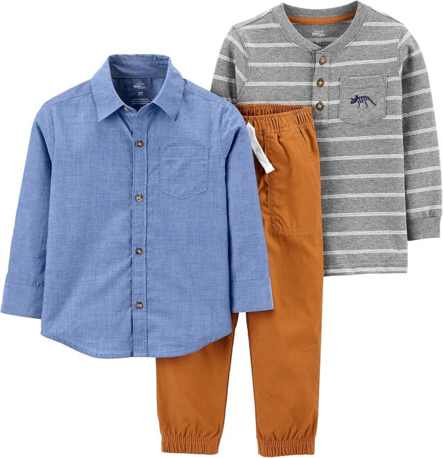 Simple Joys by Carter’s baby-boys 3-piece Playwear Set