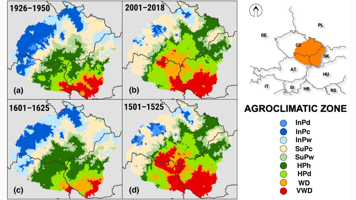 Climate-Driven Changes Reduce Agricultural Productivity in Central Europe, Claims New Study