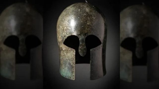 Rare Corinthian Helmet from Ancient Greece to Be Auctioned in London