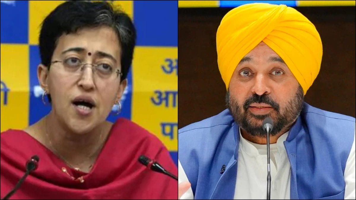 Atishi Claims Police Raided Bhagwant Mann’s Delhi Residence, EC Refutes