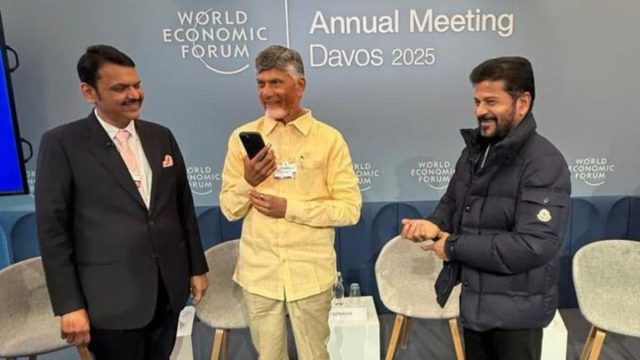 In Davos, Chandrababu Naidu Bats For Work From Home To Empower Women