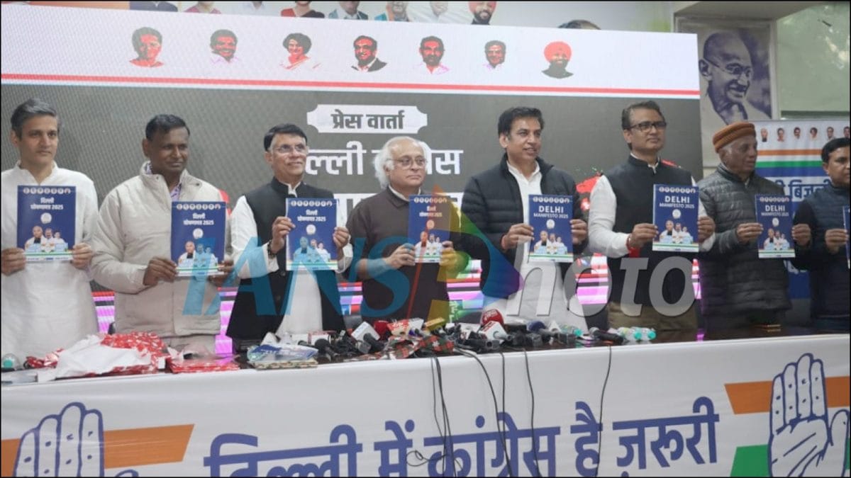 Congress Releases Manifesto For Delhi Polls; Promises Caste Census, Ministry For Purvanchalis