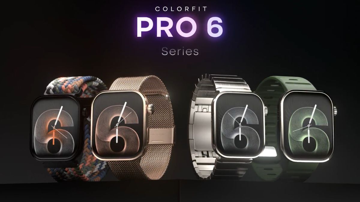 Noise ColorFit Pro 6 Series With Always-On Display, AI Companion Launched in India: Price, Specifications