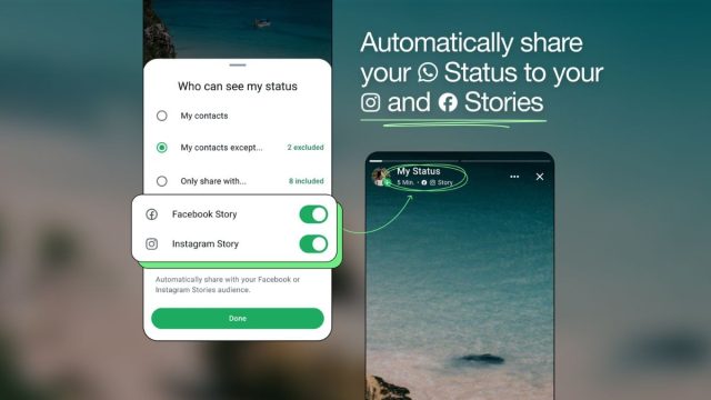 WhatsApp Will Soon Let Users Share WhatsApp Status Automatically on Facebook and Instagram