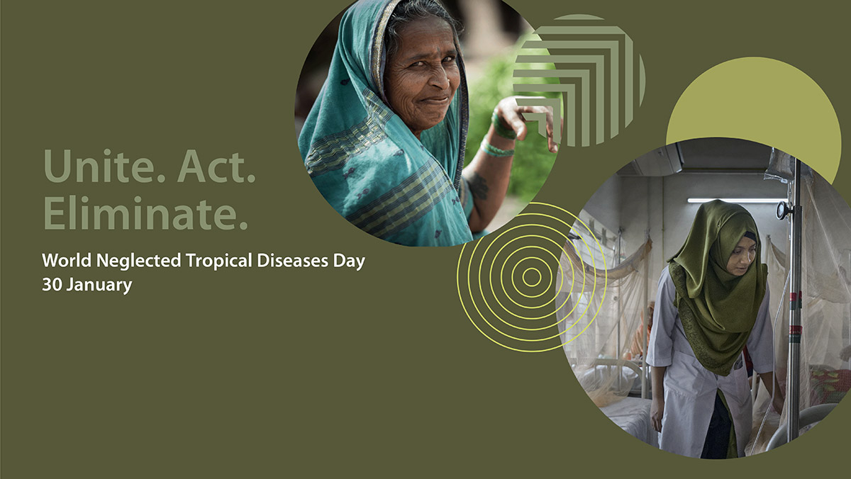 WHO EMRO | WHO calls for global action on World Neglected Tropical Diseases Day 2025: Unite. Act. Eliminate. | News