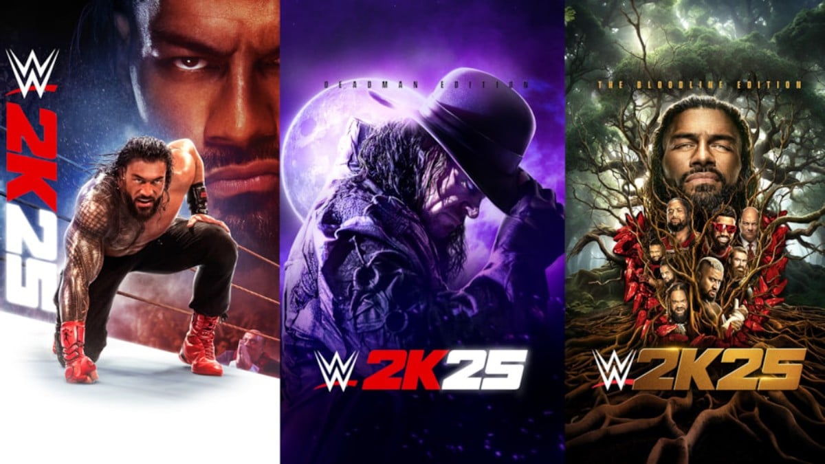 WWE 2K25 March Release, Editions, Cover Stars Revealed; Pre-Orders Go Live