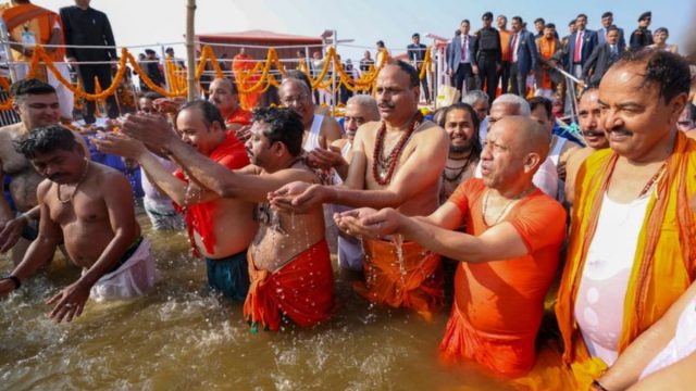 ‘Ayodhya, Mahakumbh Ka Ek Sandesh’: Yogi’s New Slogan As Opposition Mocks CM’s Holy Dip
