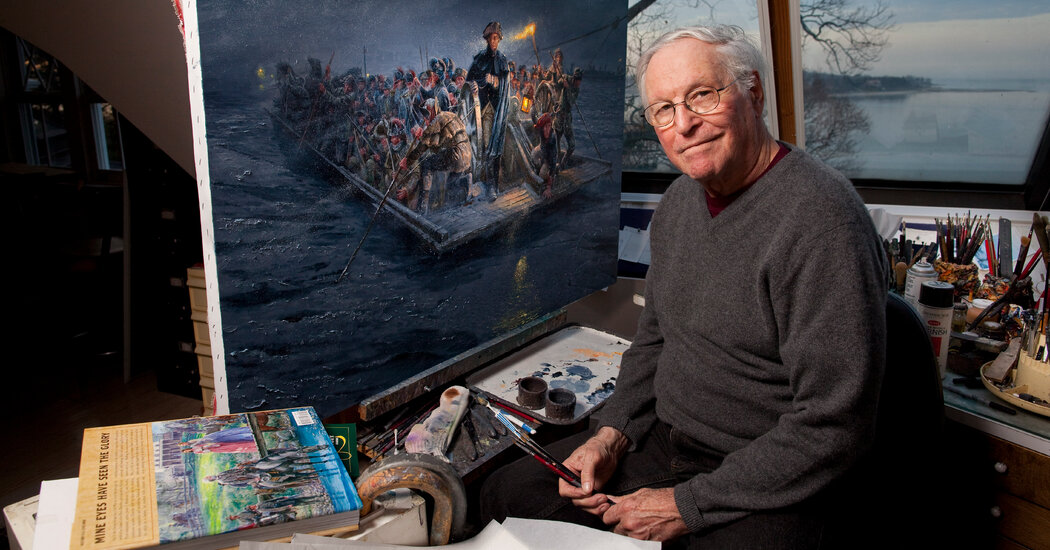 Mort Künstler, Renowned Painter of Epic Historical Scenes, Dies at 97