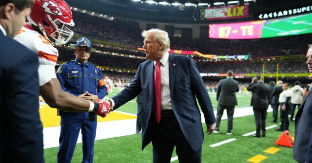 Busy Presidential Day Ends at the Super Bowl