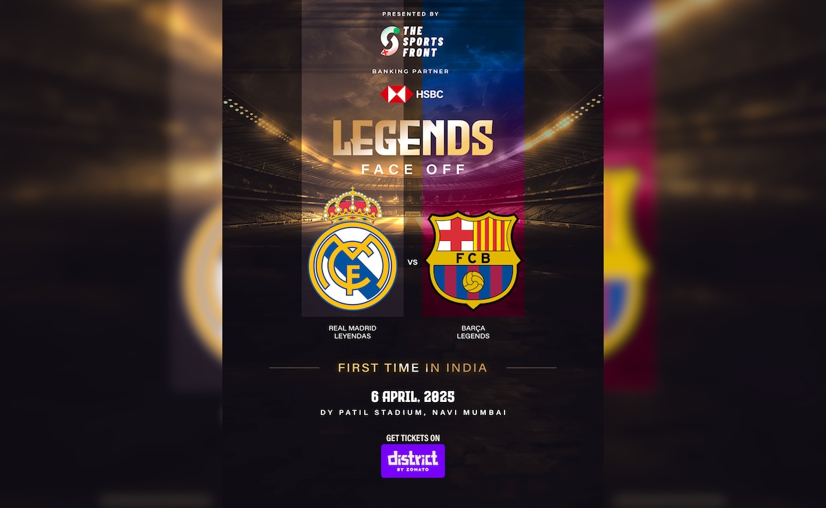 Football’s Greatest Rivalry In India: Real Madrid Legends Take On Barcelona Legends