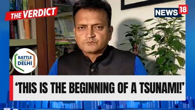 BJP’s Ajay Alok declares, ‘This is the beginning of a tsunami! We will Cross 50 Seats’ | News18