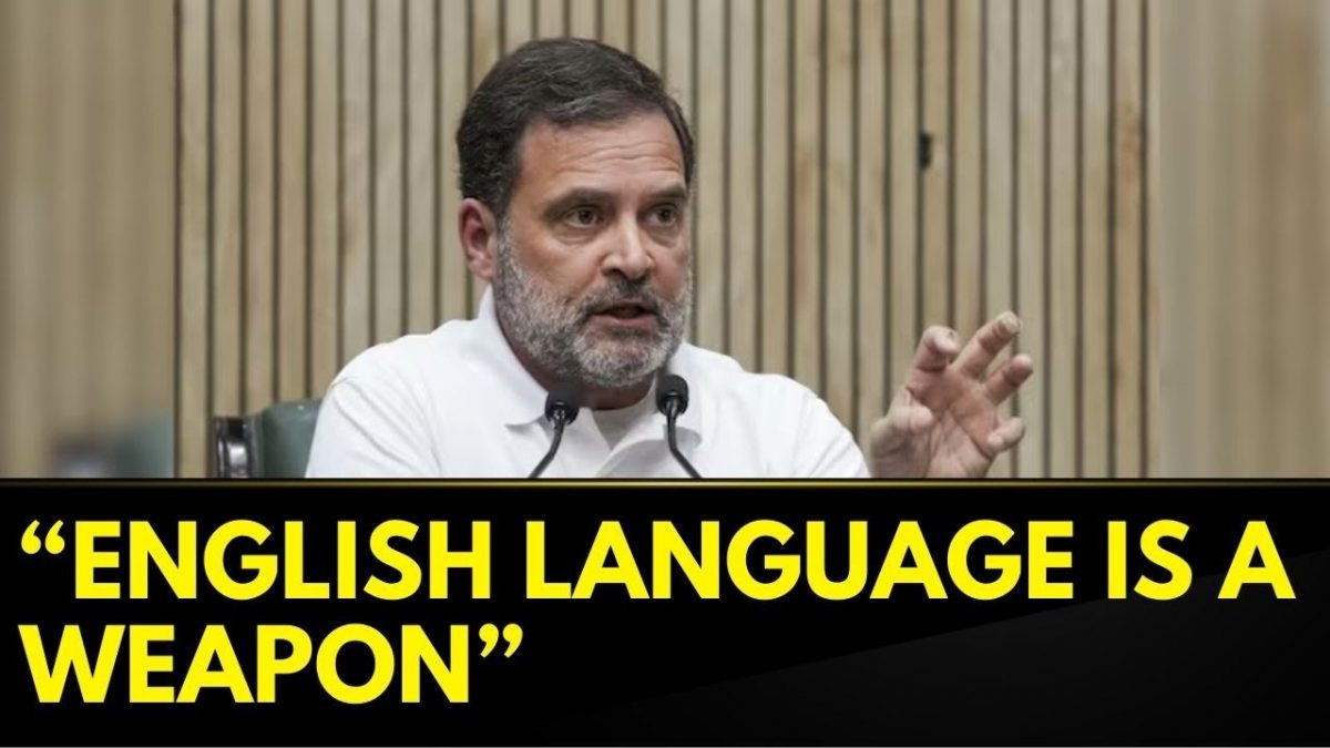 ‘English Language Is A Weapon,’ Says Rahul Gandhi, Targets RSS-BJP While Talking To Students