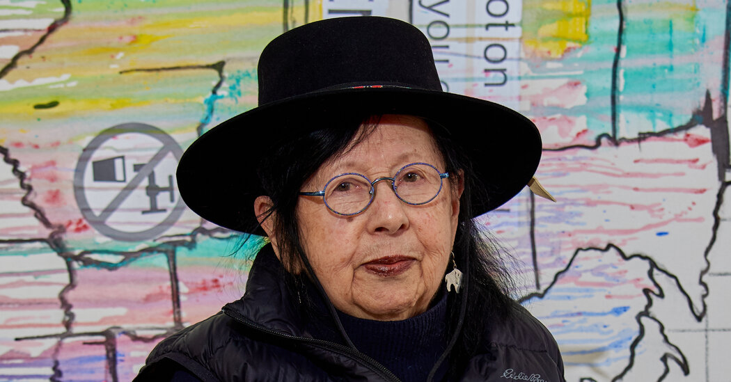 Jaune Quick-to-See Smith, Artist With an Indigenous Focus, Dies at 85