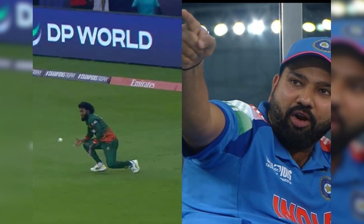 Rohit Sharma’s Cheeky Reaction After Ban Star, Whom He Dropped, Misses KL Rahul’s Catch. Watch