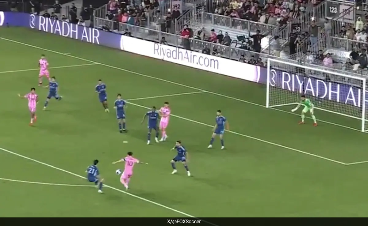 Lionel Messi’s Scintillating Volley For Inter Miami Makes Football World Go Wow. Watch