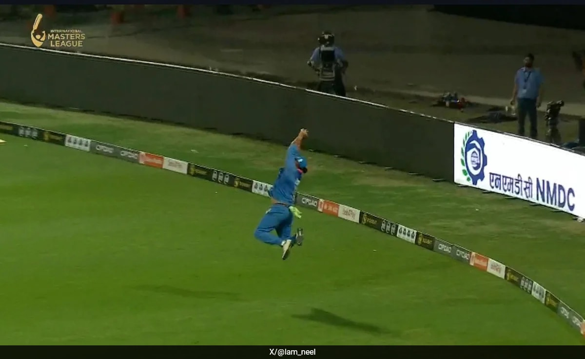 Yuvraj Singh, Aged 43, Takes Absolute Screamer In Masters League, Video Stuns Internet