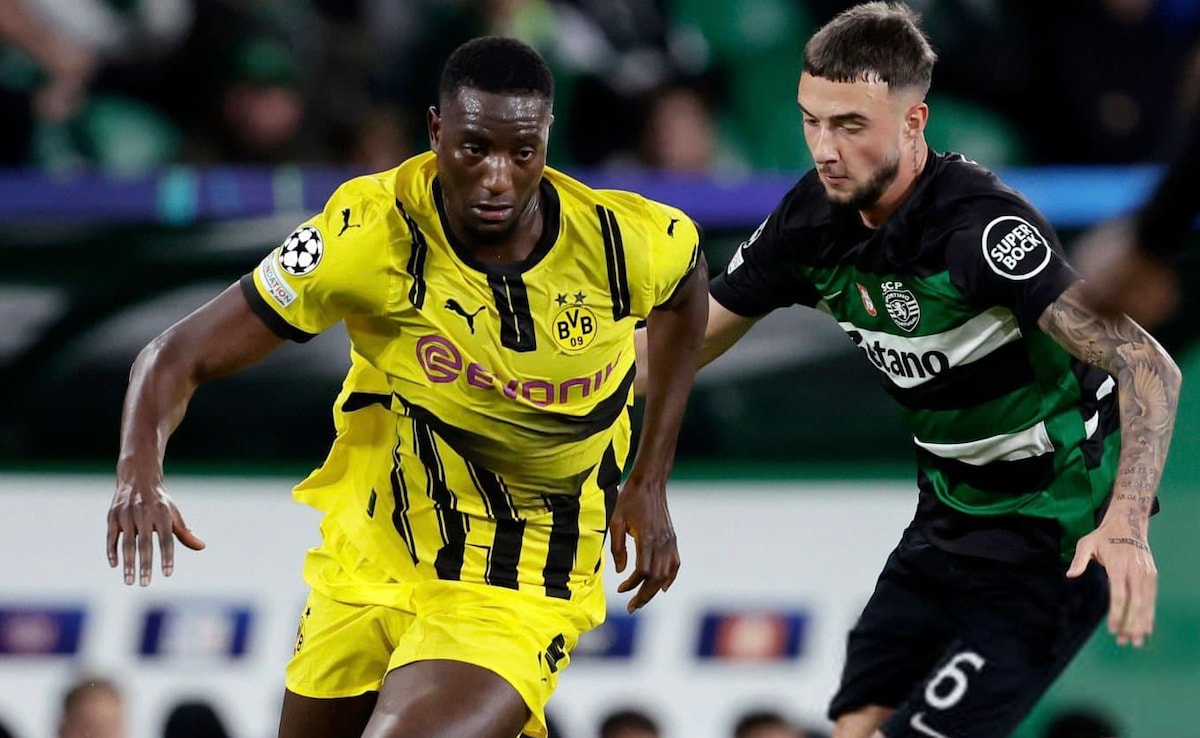 Classy Serhou Guirassy Puts Borussia Dortmund In Driving Seat Against Sporting