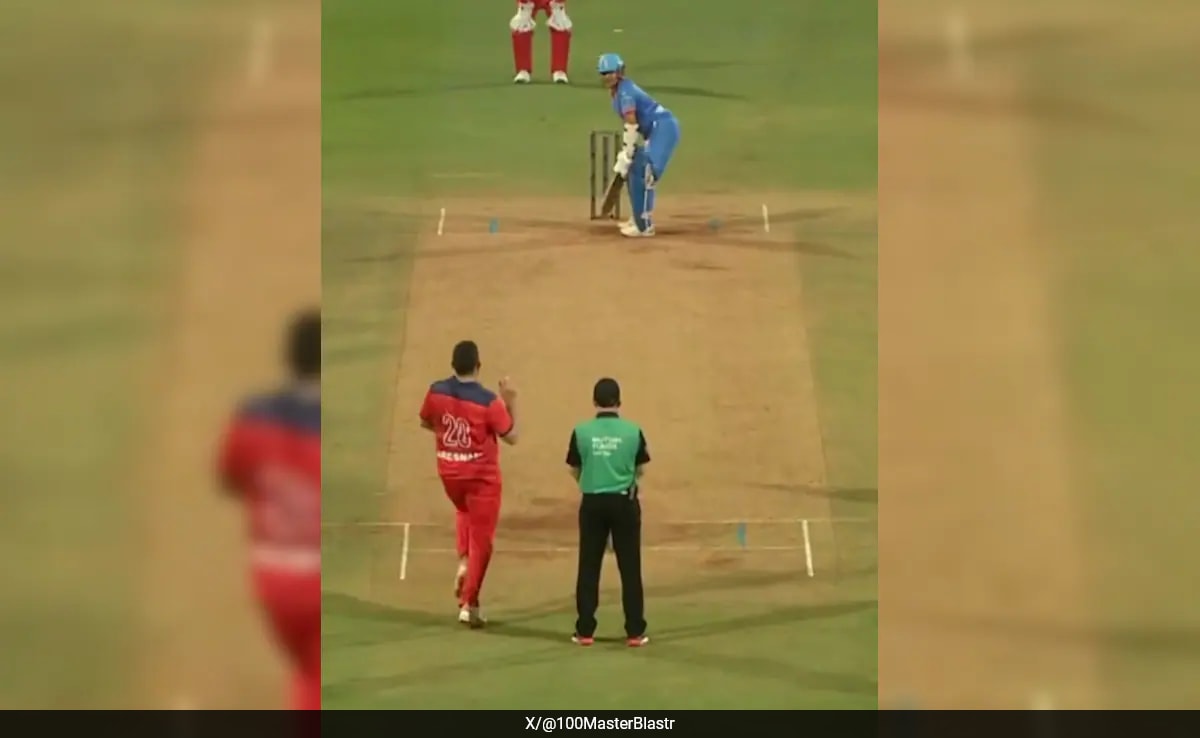 Sachin Tendulkar Rolls Back The Years With Vintage Stroke-Play. Internet In Awe – Watch