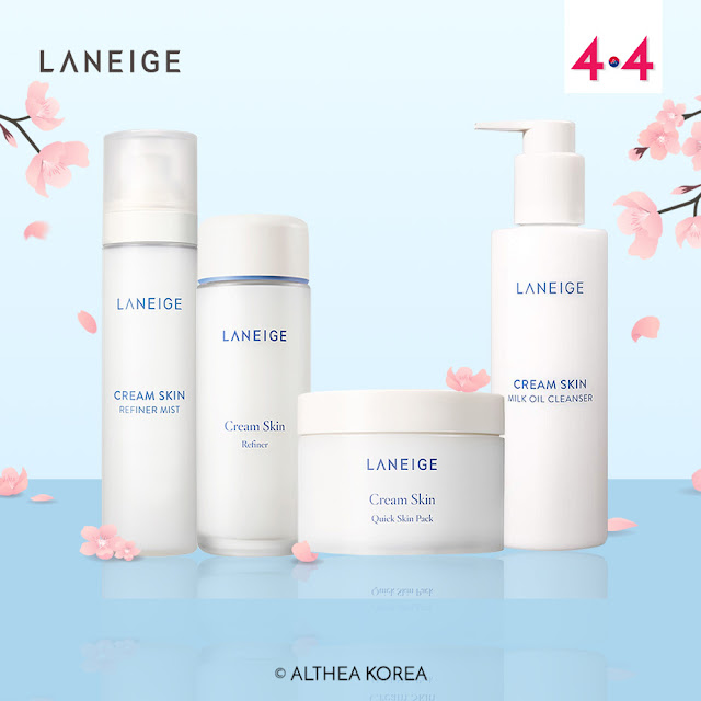 The Laneige Cream Skin Range