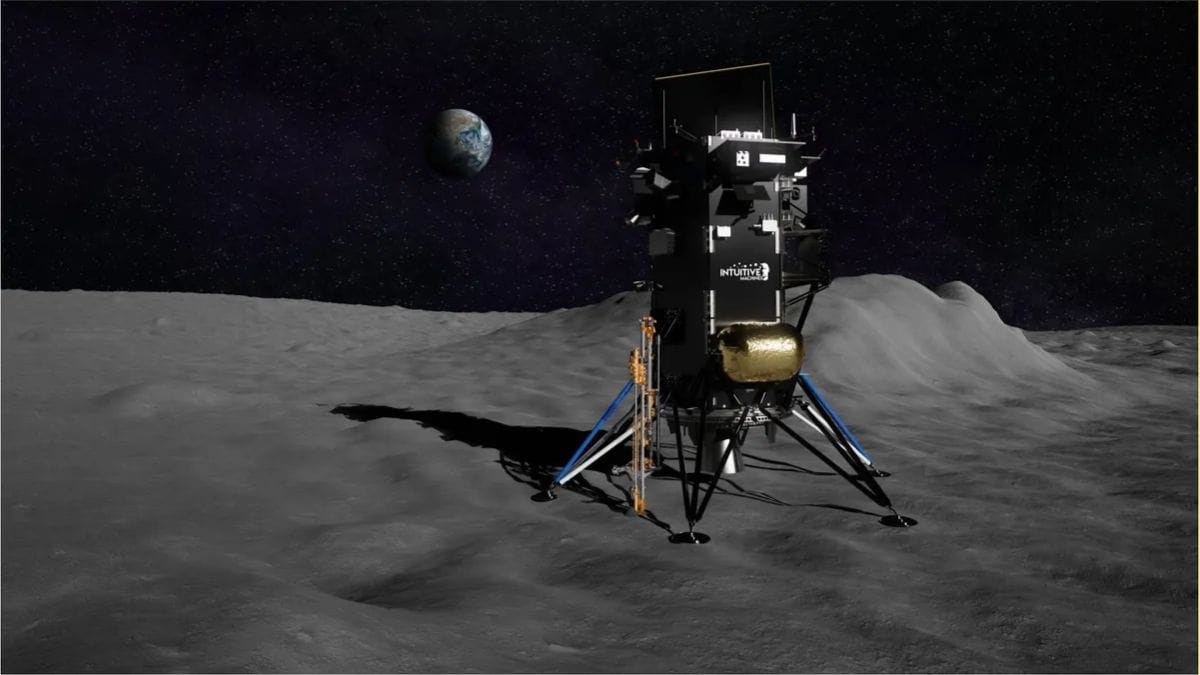 Athena Lunar Mission Set to Deploy ‘Gracie’ Hopper for Crater Exploration Near Moon’s South Pole