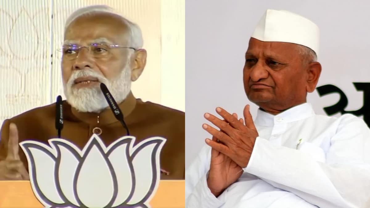 ‘Pain Must Be Relieved…’: In PM Modi’s Victory Speech, Kejriwal’s ‘Guru’ Anna Hazare Finds Mention