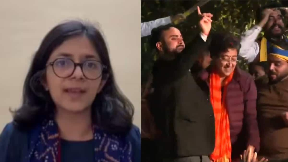 ‘What Shamelessness Is This?’ Swati Maliwal Lambasts AAP’s Atishi Over Celebration Amid Delhi Poll Debacle