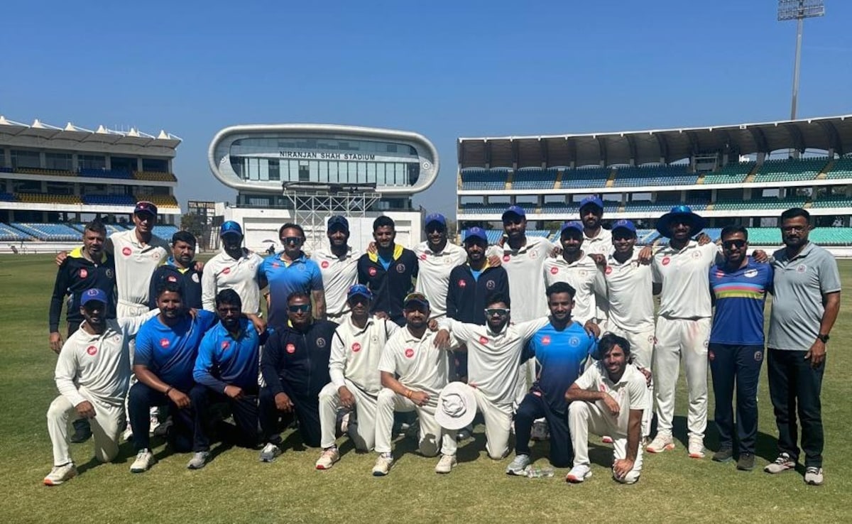 Gujarat Crush Saurashtra By Innings And 98 Runs, Reach Ranji Trophy Semifinals
